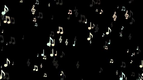 Buy Video Music Footage On A Black Background Video With