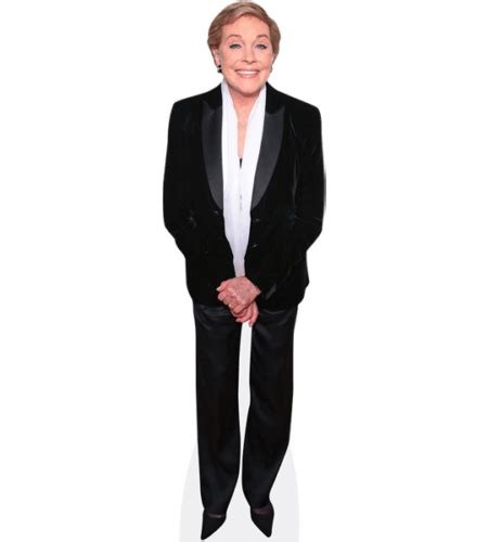 Julie Andrews Black Suit Pappaufsteller Celebrity Cutouts
