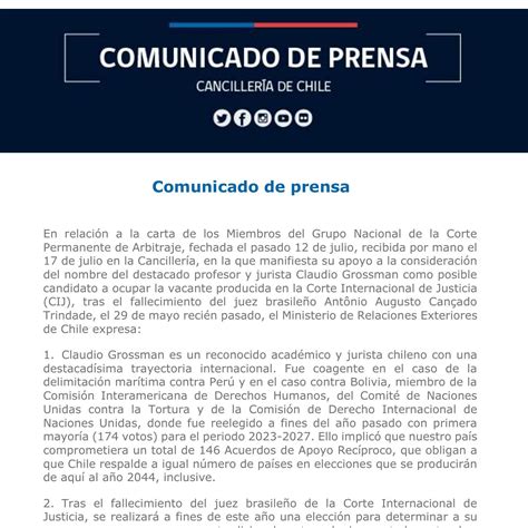 Comunicado De Prensa 28 07 2022 1 Pdf DocDroid