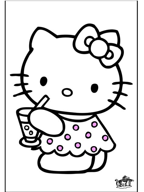 Aumalbilder hello kitty an ausmalbilder pferde. Hello Kitty 28 - Hello Kitty Ausmalbilder