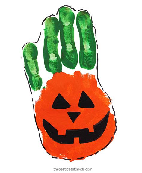 Halloween Handprint Art And Craft Ideas The Best Ideas For Kids