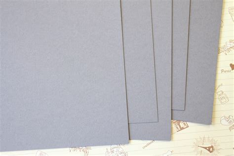 Slate Grey Papermill Colour Card Stock 240gsm Etsy