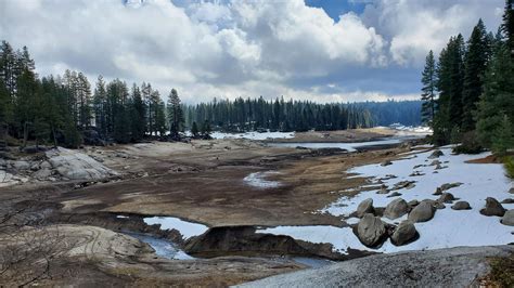 A drying up Shaver Lake CA #outdoors #nature #sky #weather #hiking #