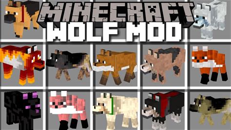 Minecraft Wolf Mod Fight And Breed Hundreds Of Wolves Minecraft