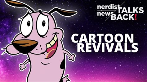 Courage The Cowardly Dog Reboot Nerdist News Talks Back Youtube