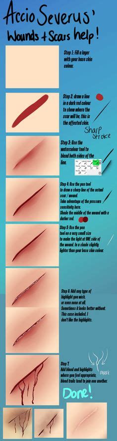 How To Draw Scars