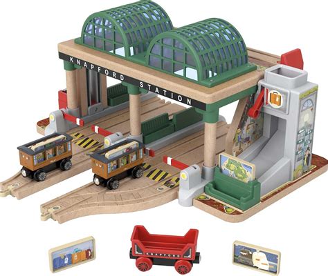 Buy Thomas And Friends Wooden Railway Toy Train Set Knapford Station