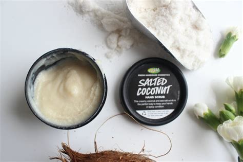 Lush Salted Coconut Hand Scrub Review The Sunday Girl