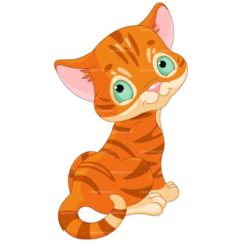 Fat Cat Clip Art Cute Orange Kitten Clip Art Cats 2 Image 2 Clipartix