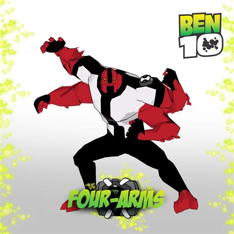 Mmd Four Arms Ben 10 Protector Of Earth Dl By Lupalah On Deviantart