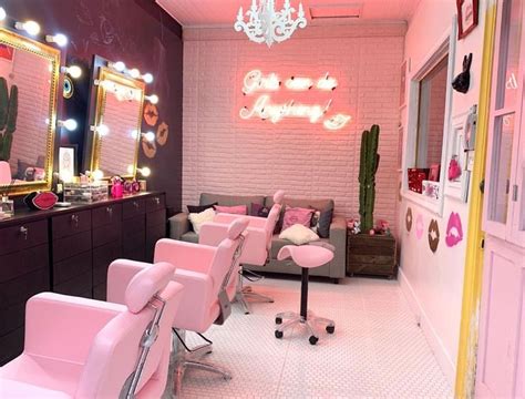 #makeupstudio | Salon interior design, Hair salon interior, Salon
