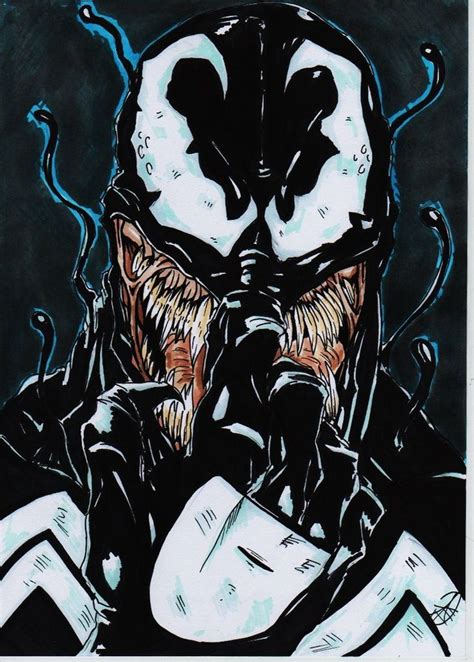 Venom Marvel Comics Symbiotic Symbiote Flash