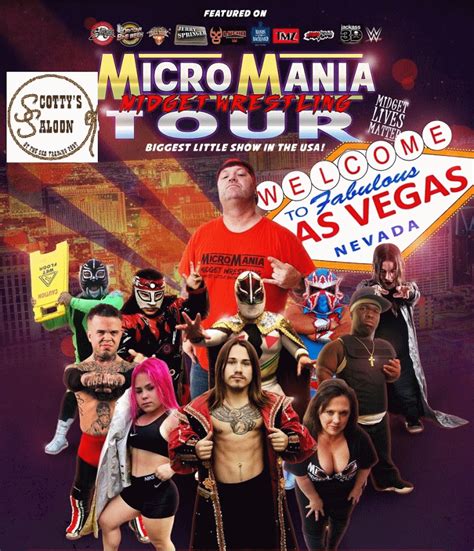 Micro Mania Midget Wrestling Scotty S Saloon Outhouse Tickets