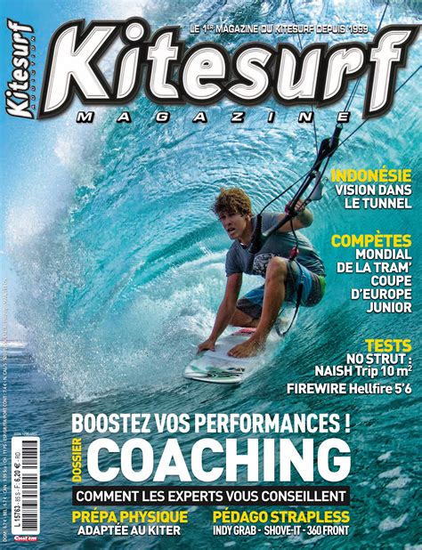 Don't miss a day on the water or in the air! Article préparation physique dans le Kitesurf Magazine #85
