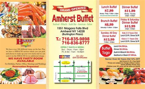 914 elmwood ave, buffalo, ny 14222. Amherst Buffet - Coupon - 10% OFF - Chinese, Sushi ...