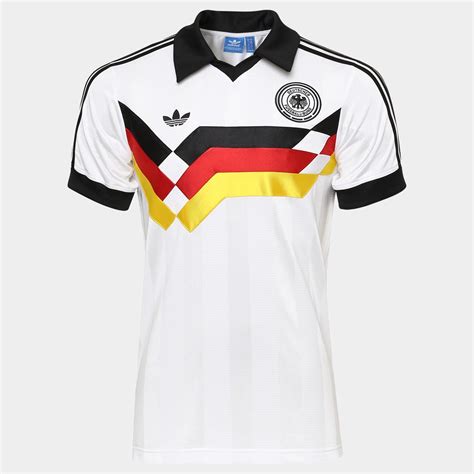 Camisa seleção alemanha home modelo torcedor promoção. Camisa Adidas Alemanha Retrô 1990 | Zattini