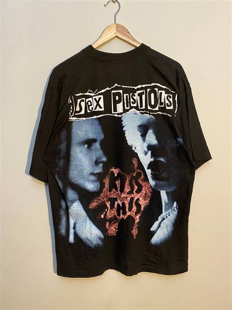 Vintage 90s Sex Pistols Kiss This Vintage Empire Punk Band Tshirt Grailed
