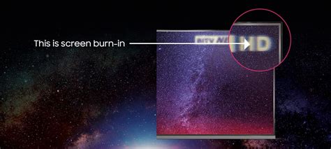 What Is Screen Burn Tv Burn In Samsung Uk