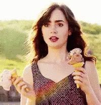 Lily Collins GIF Lily Collins Discover Share GIFs