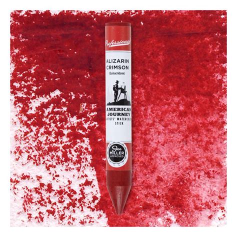 Watercolor Paint Stick Alizarin Crimson Quinacridone American Journey