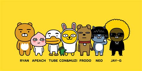 Kakao Friends Kakao Friends Friends Characters Line Friends