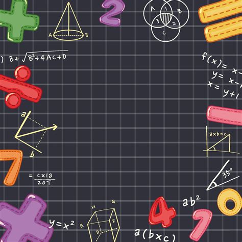 Math Border Vector Art Icons And Graphics For Free Download