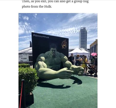 an image of a giant hulk statue on display
