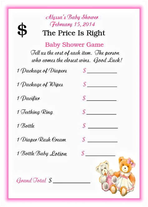 Maybe you would like to learn more about one of these? Baby Shower game card | Baby shower game cards, Baby shower games, Baby shower