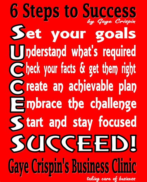 Steps To Be Successful Quotes Quotesgram