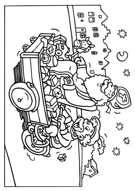 Kleurplaat Zwarte Piet Op De Fiets