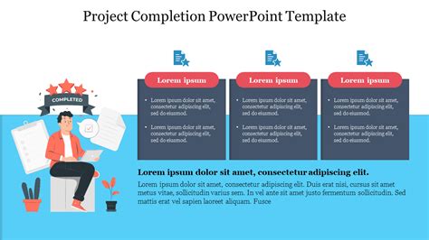 Successful Project Completion Powerpoint Template Slide