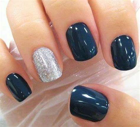 Gorgeous Nail Color Ideas For Women Over 40 03 Trendy Nails Blue