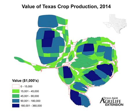 Value Of Texas Agricultural Production Samuel Zapata