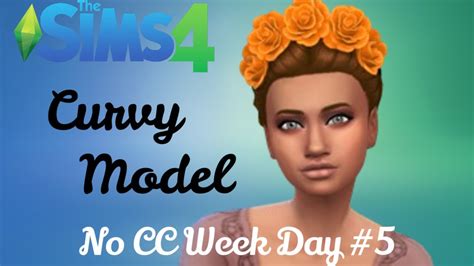 The Sims 4 Curvy Model Create A Sim Youtube