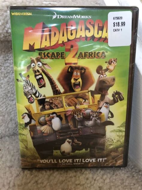 Madagascar Escape 2 Africa Widescreen Edition Dvd Ebay