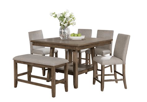 Buy discount dining room sets at a rooms to go outlet store near you. Manning 5pc. Counter Height Dining Set