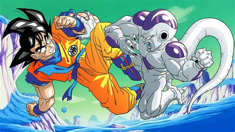 Goku Ssj 1 Vs Freezer En 2021 Personajes De Dragon Ball Dragones