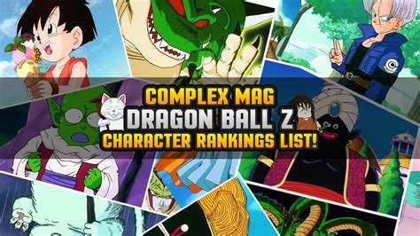 Review Of Complex Mags Dragon Ball Z Character Rankings