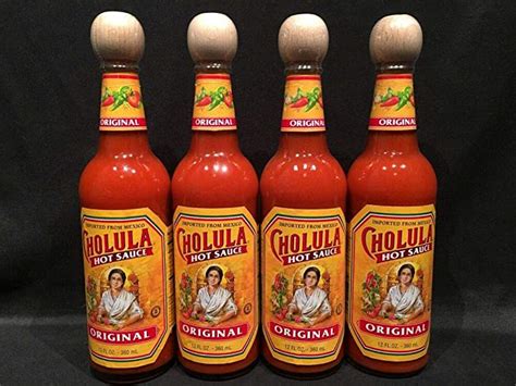 4 Lot Pack Cholula Mexican Hot Sauce Original Flavor 12