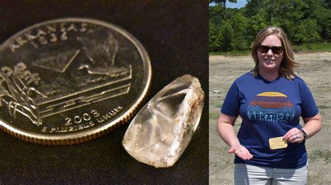 Visitor Finds One Of Arkansas State Parks Largest Diamonds Ever