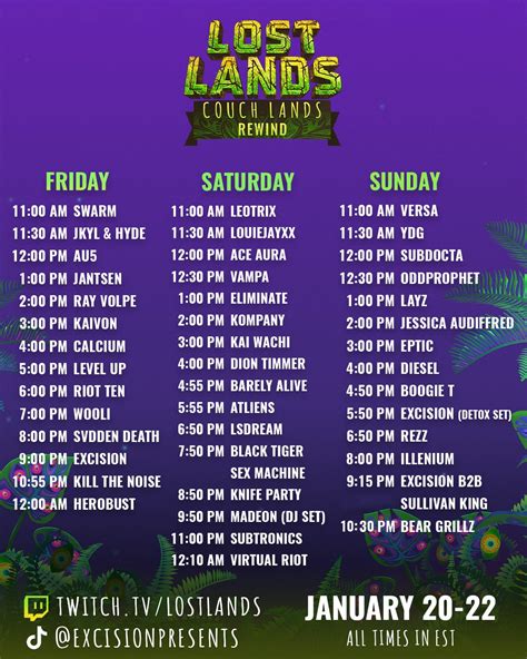 Get Hyped For Lost Lands 2023 With The Couch Lands Rewind Stream Edm