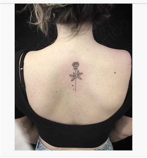 Flower Spine Tattoos Floral Back Tattoos Flower Tattoo Neck Tattoos