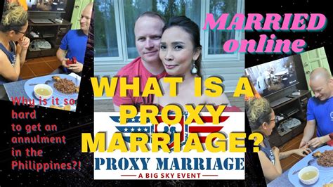 Proxy Marriage Online Marriage Proxymarriagemilitary Youtube