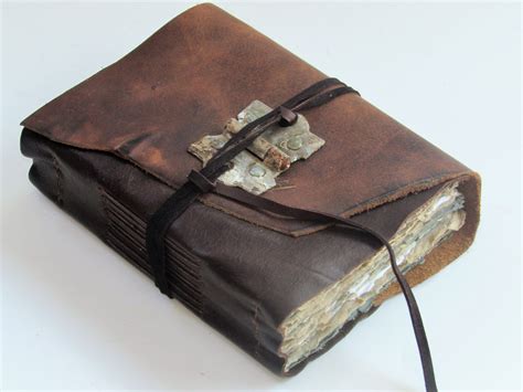 Antique Leather Book Handmade Leather Journal Leather Bound Etsy