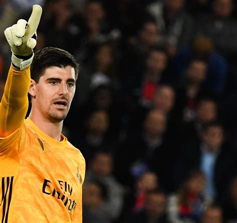 Thibaut Courtois Defends Role In Psg Defeat Criticises Real Madrid