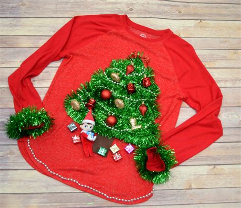 Diy Ugly Sweater O Christmas Tree Amy Latta Creations