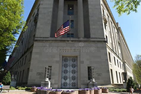 United States Department Of Justice Editorial Photo Image Of