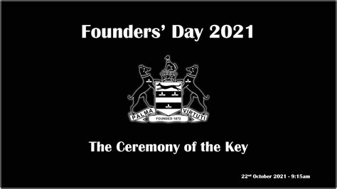 Selborne Founders Day 2021 Youtube