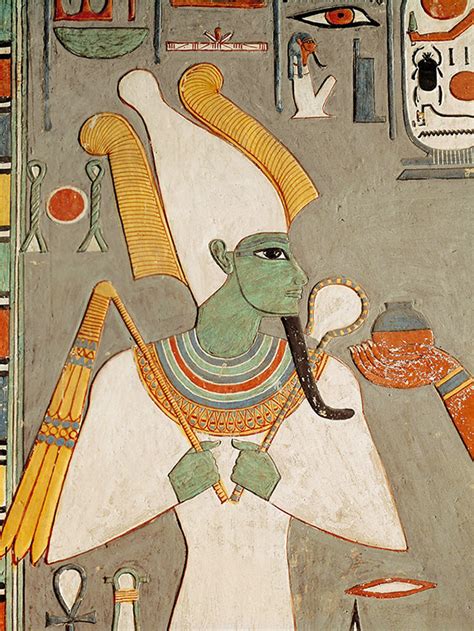 Ancient Egyptian God Osiris Statue