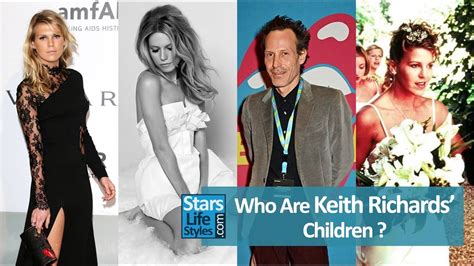 Who Are Keith Richards Children 3 Daughters And 2 Sons Keith